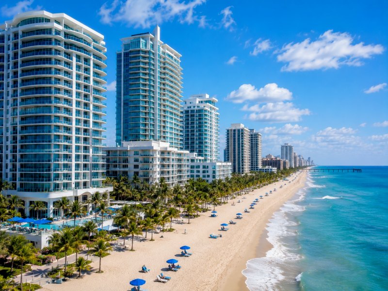 Condos cerca de la playa