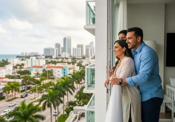 Living with family in Miami