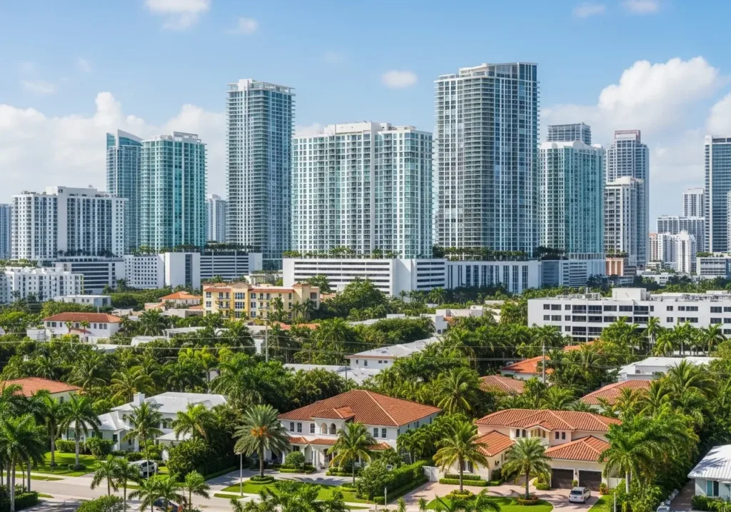 Cómo son la casas en Miami
